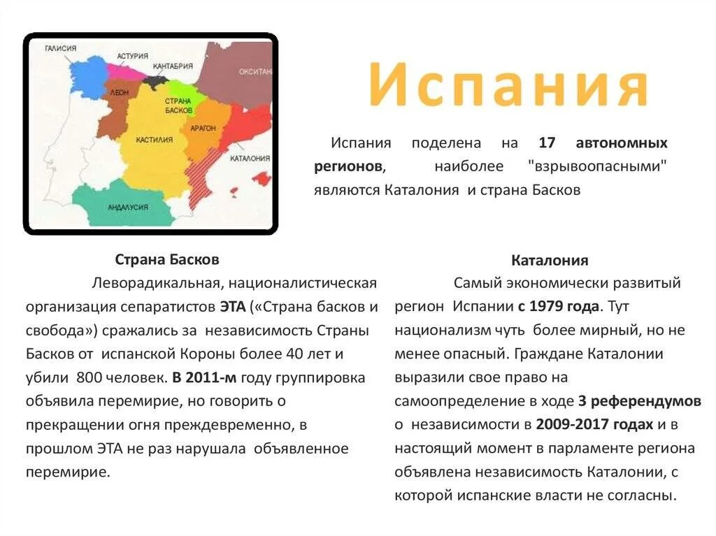 Угрозы сепаратизма