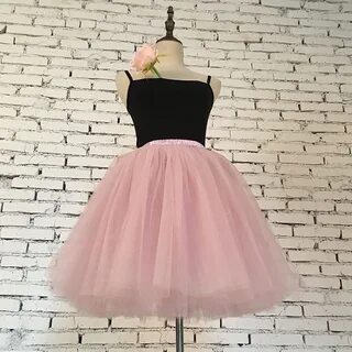 Пышная юбка из фатина