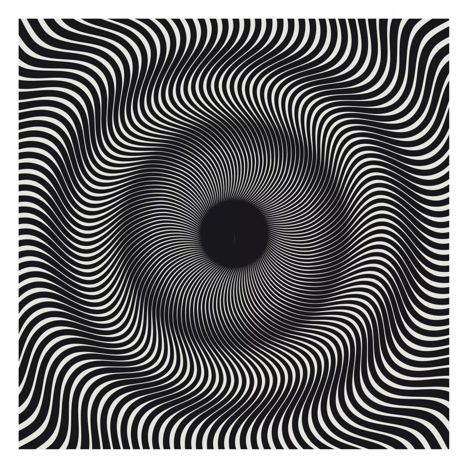 Спираль на черном фоне. Гипнотические иллюзии. Двигаюсь на черном. Спираль гипноз. Гипнотический круг.