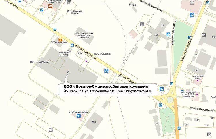 новаторов 3 стр 4 на карте