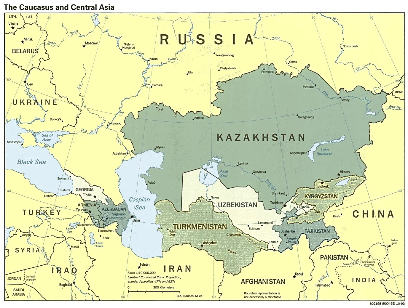 Middle asia. Узбекистан на карте средней Азии. Казахстан на карте центральной Азии. Центральная и средняя Азия на карте. Границы центральной Азии.