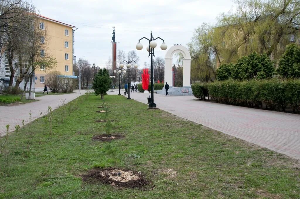 Сквер им. П. А. Воронина Калуга