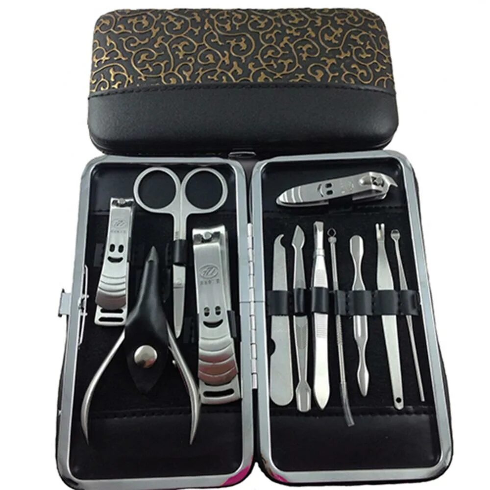 Маникюрный набор Manicure &Pedicure. 12pcs Nail Art Care Tool Manicure Pedicure Set Nail Clipper Kit Tool. Маникюрный набор Eleganza 46875. Zebо professional маникюрный набор.