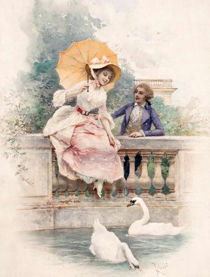 Картины винтаж. Художник lucius rossi. итальянский художник lucius rossi (1846-1913). lucius rossi italian, 1846 1913 paris живопись. винтажная живопись.