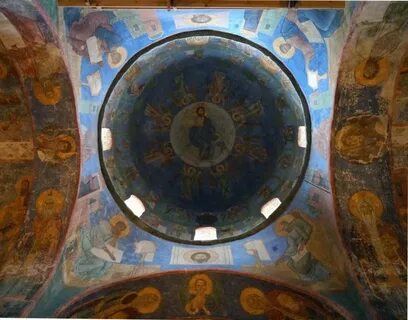 Фрески преображенского собора мирожского монастыря