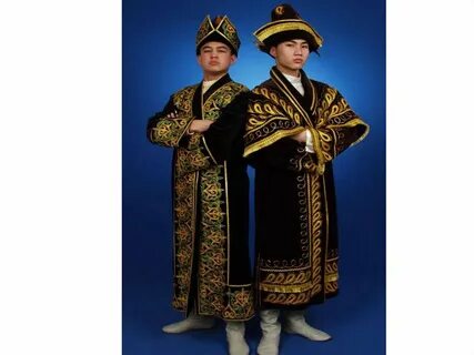 Мужской казахский костюм