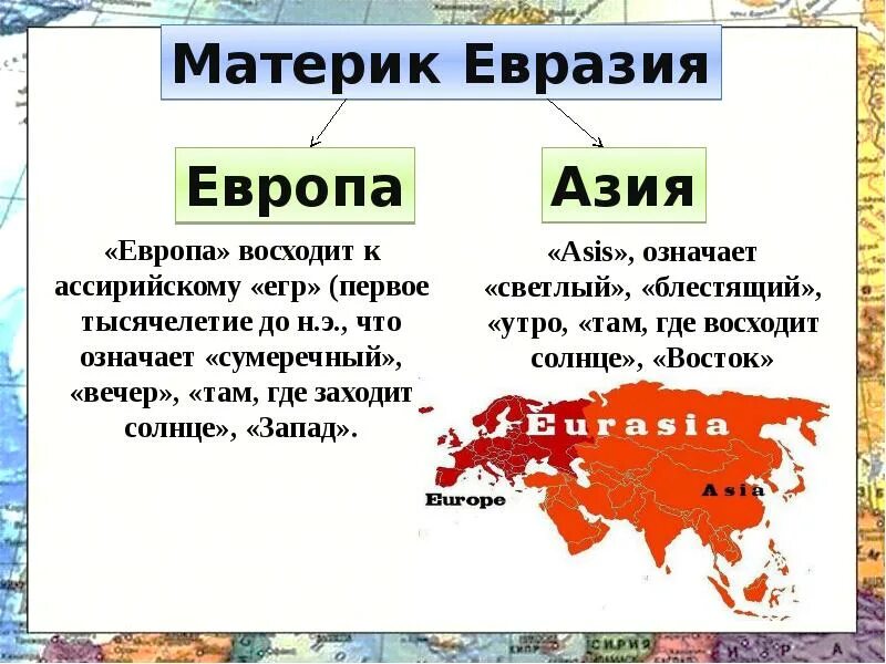 Сравнение азии и европы. Евразия презентация. Материк Евразия. Материк Евразия Европа и Азия. Материк Евразия краткое описание.