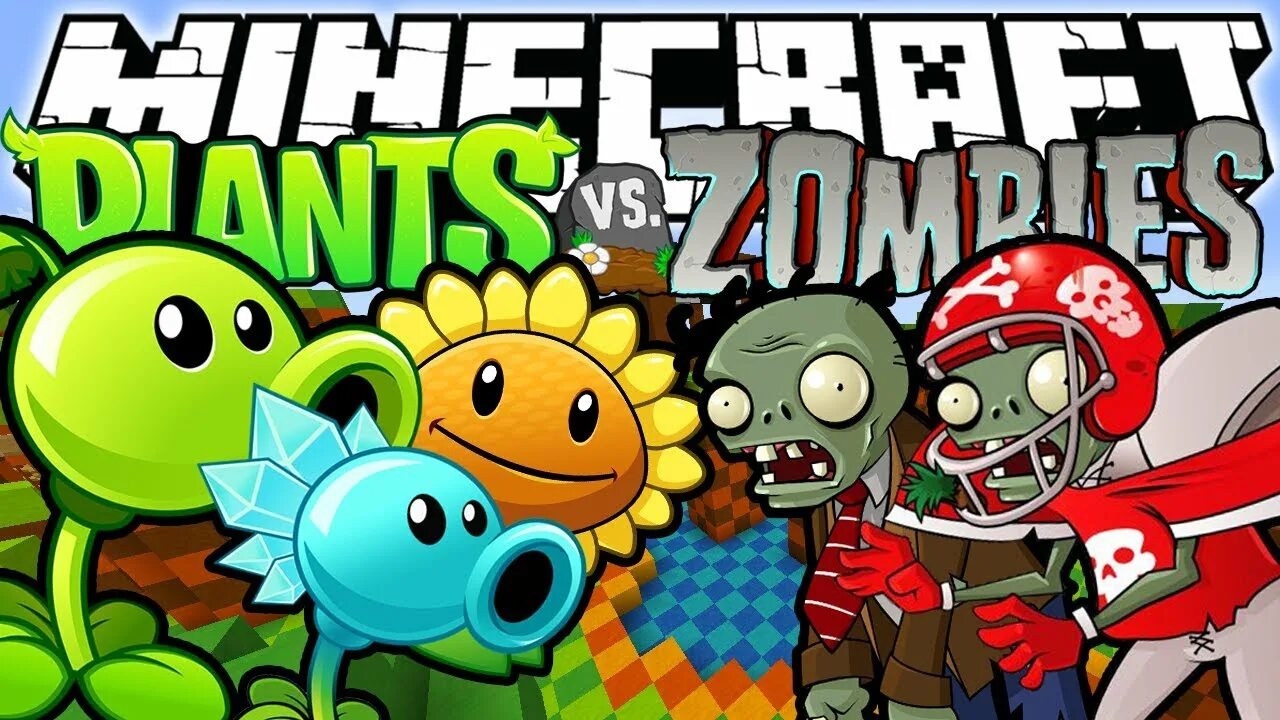 Скачай мод на майнкрафт против зомби. Plants vs zombies в майнкрафт. майнкрафт растения против зомби зомби. игры растения против зомби майнкрафт. майнкрафт зомби растения.