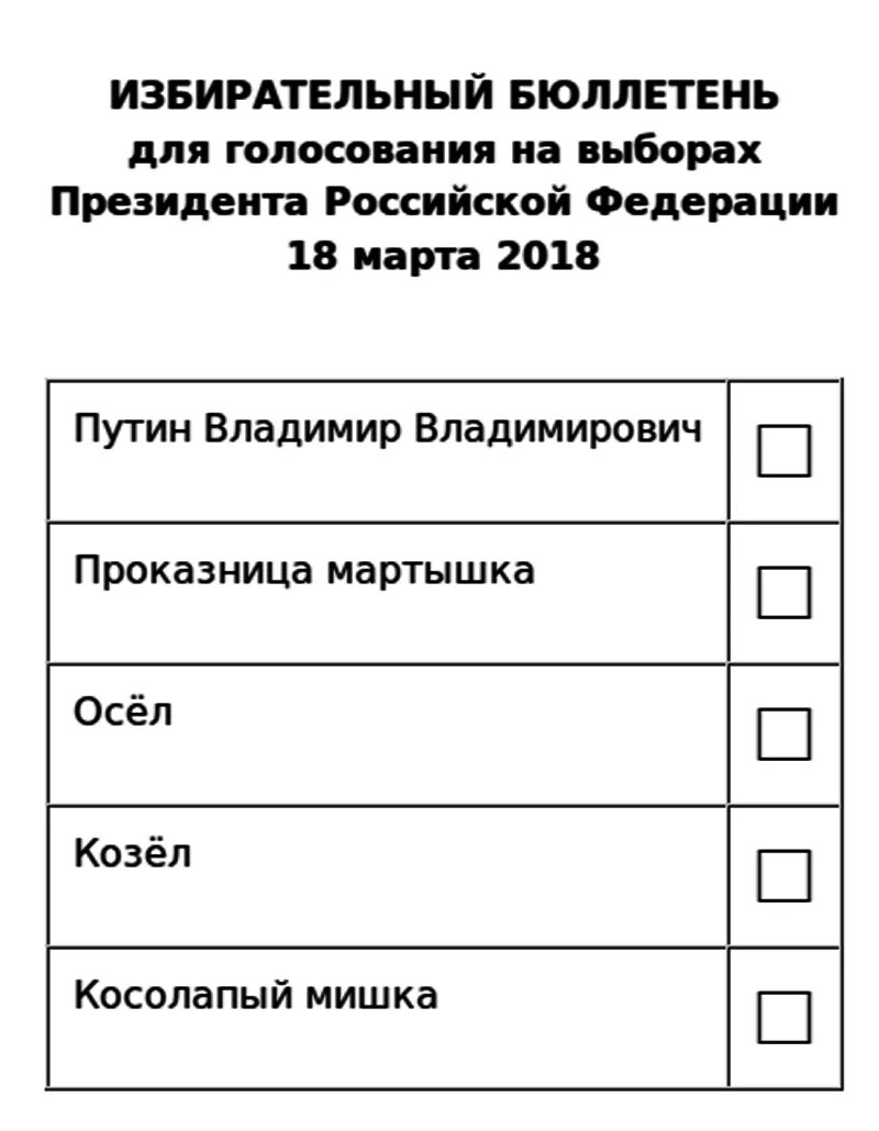 Бюллетень выбора президента. Бюллетень для голосования. Избирательный бюллетень для голосования на выборах. Бюллетень для голосования президента РФ. Образец избирательного бюллетеня для голосования.