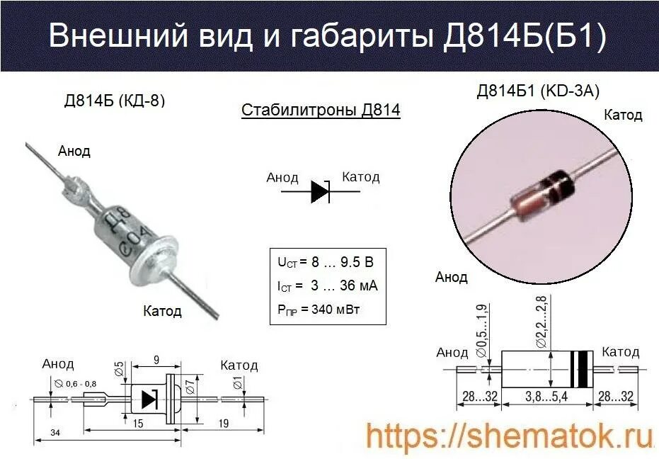 Д814д характеристики