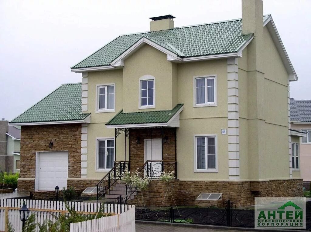 Цвета фасада дома фото частных домов Panorama: , construction and finishing works, Samara, Chelyuskintsev