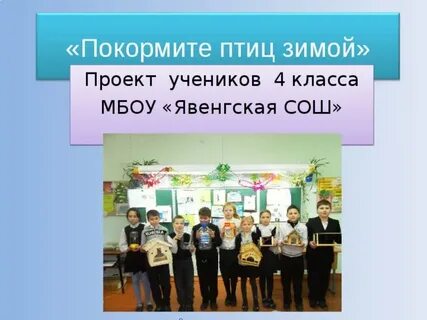 Проект учеников класса