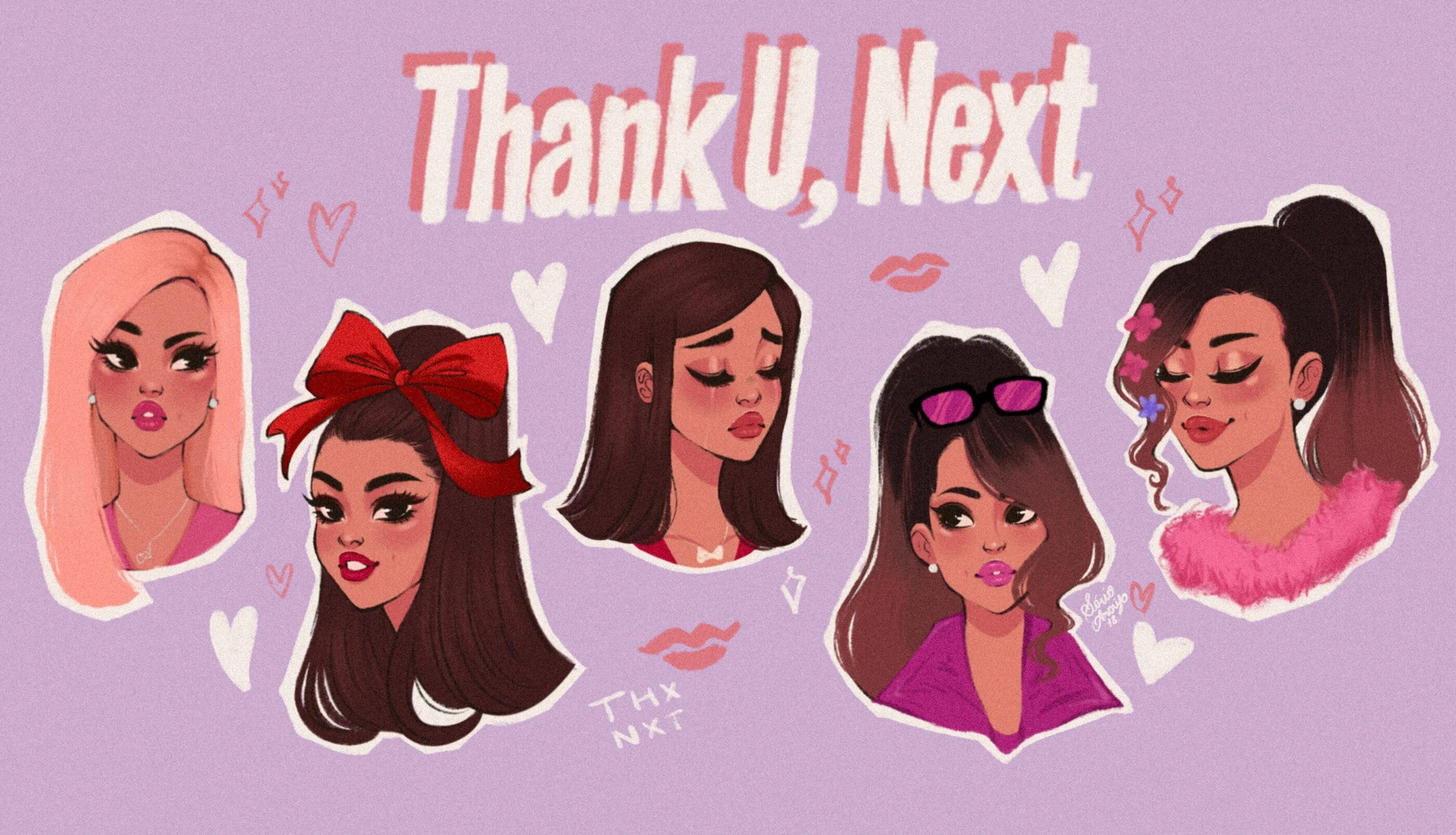 Thank u next. Grande Ariana "thank u, next".