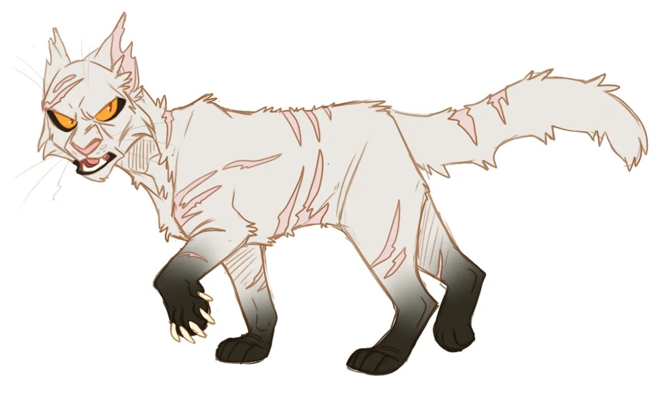 Blackstar Warrior cats, Warrior cat drawings, Warrior cats scourge