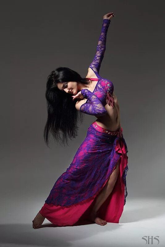 Arabic dancing girl