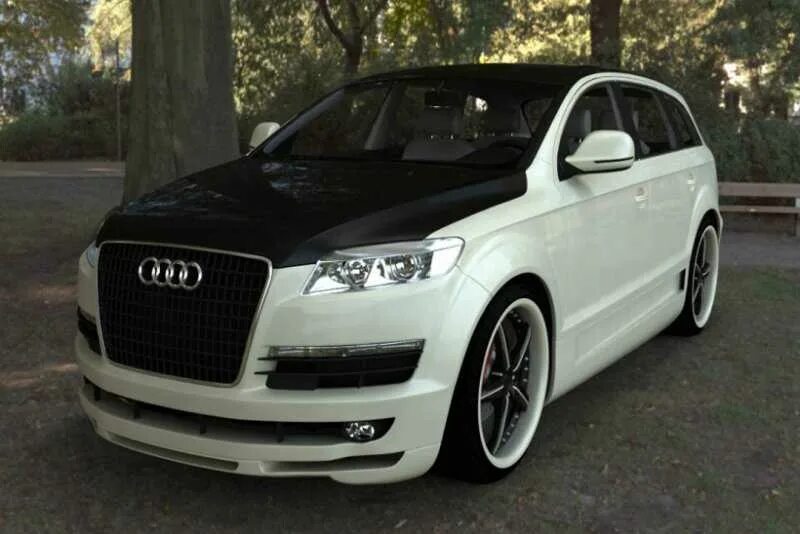 Audi q7 body kit. Audi q7 2014. Ауди q7 спорт. Ауди q7 4l s-line. Audi q7 2012 tuning.