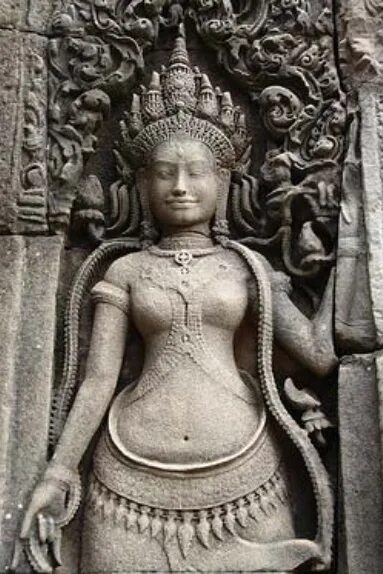 Якшини Апсара. Будда и Апсары. Апсары Наги Камбоджи. Апсара Ангкор ват. Снимите печати видьядхара