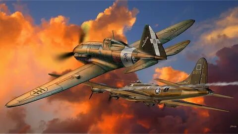 Ww2 warplanes fighter bomber