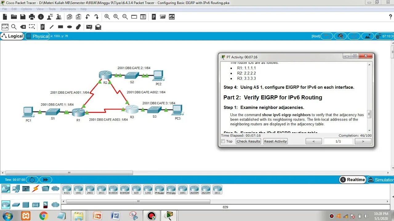 Eigrp ipv6