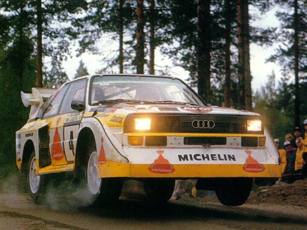 Первое ралли. Audi quattro s1 Rally. Audi Sport quattro Rally 1985. Audi Sport quattro s1 Rally. Audi quattro s1 Group b.