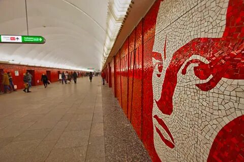 Маяковская метро открылась