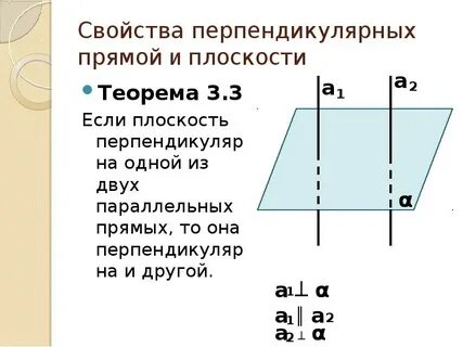 2 плоскости перпендикулярны к 3
