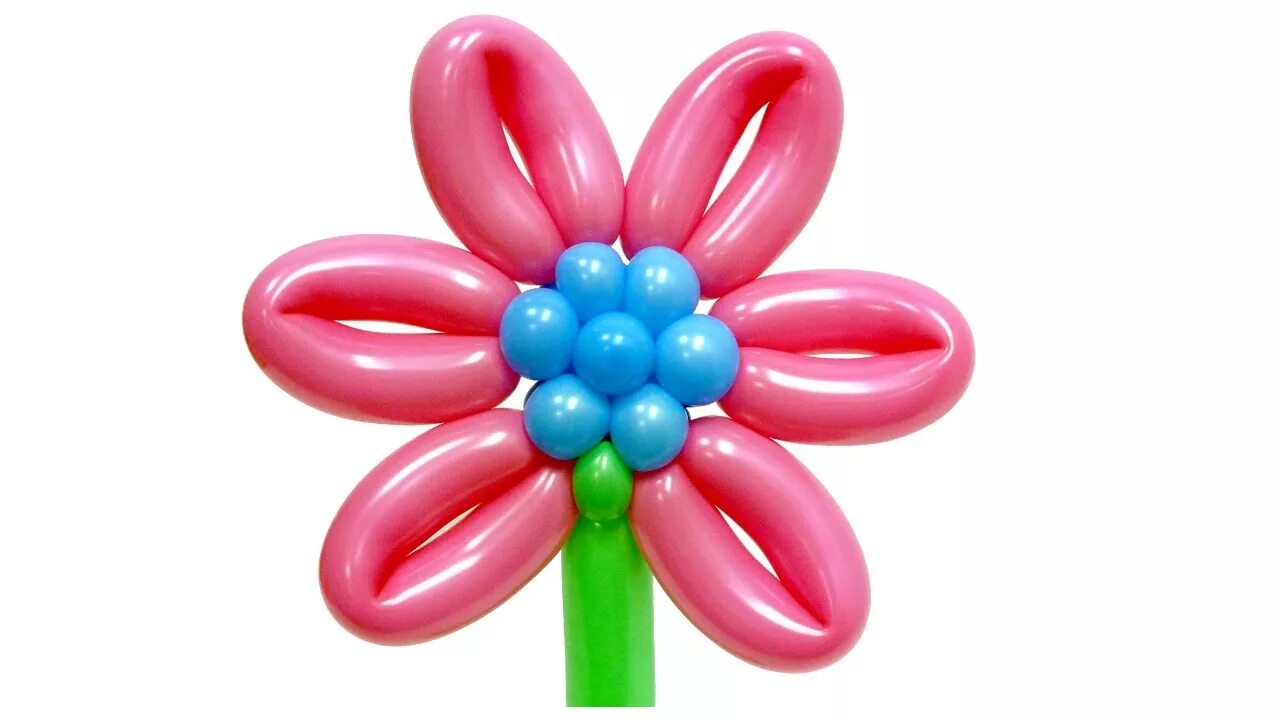 Цветок из 6 шаров. Цветы из шариков. Цветы из шариков для моделирования. Цветы из ШДМ. Цветы из шариков воздушных.