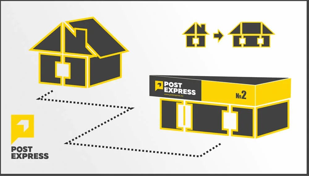 Post delivered. Доставка пост. Баннер доставка до двери. Схемы экспресс доставки. Схема от двери до двери перевозки.