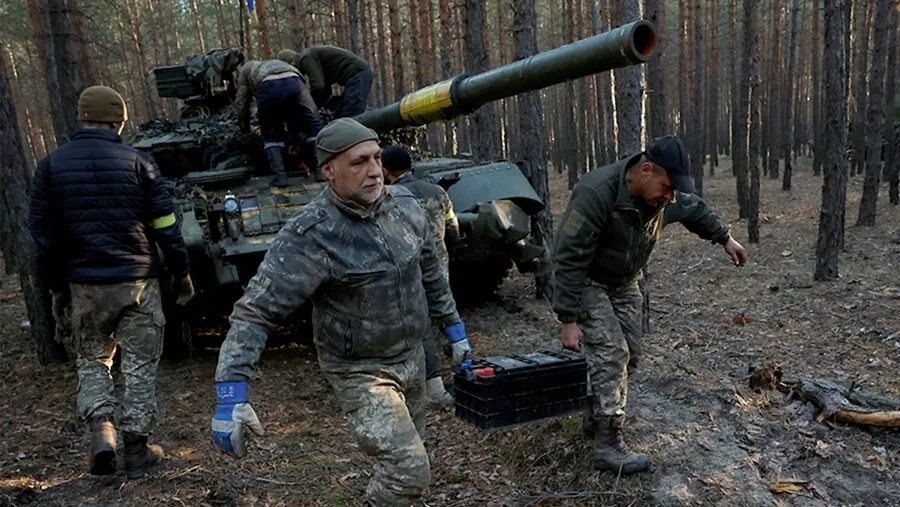 Россия на запорожском направлении. Военные следовали на Украине.