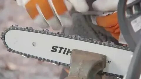 Заточка цепи штиль 180