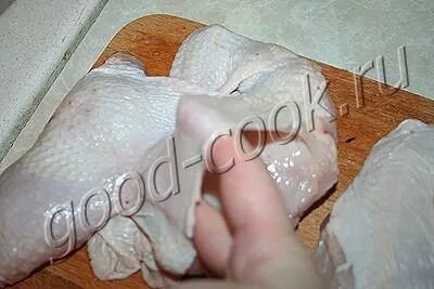 Курица под кожу