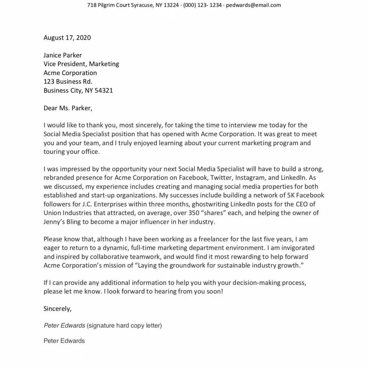 Email thanks for the information. Thank you Letter Sample. Thank you Letter example. Thank you email. Informal thank you Letter example.