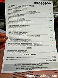 Барселона миасс меню
