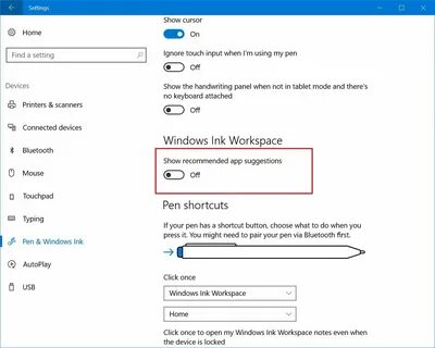 Windows ink