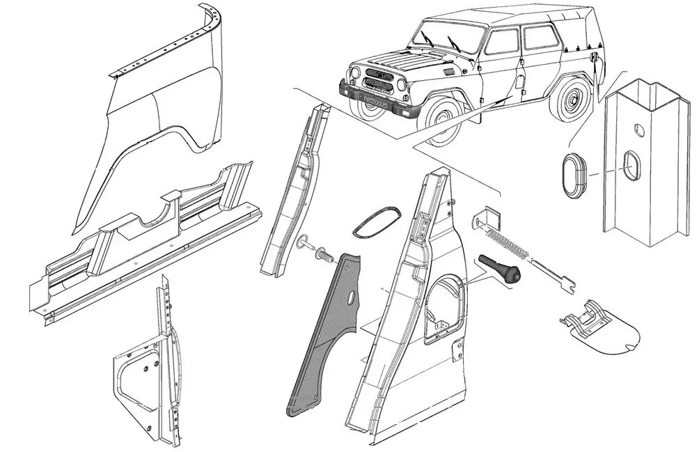 Детали кузова уаз. Боковина кузова УАЗ 469. Детали кузова УАЗ 469. Детали кузова УАЗ Хантер. ,Jrjdbyf repjdf EFP 3151.