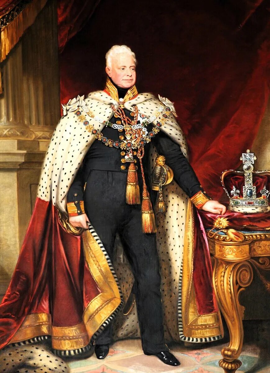 Король William IV (1765-1837). Уильям 4 Король Англии.