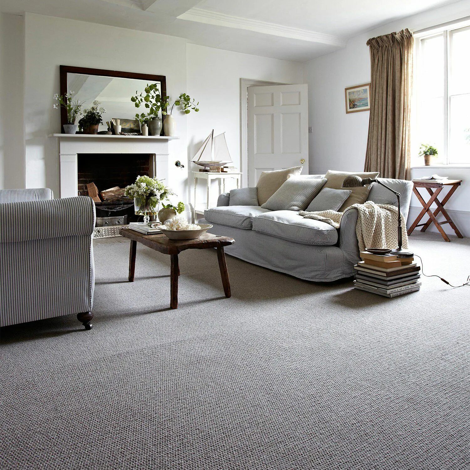 Where is the carpet