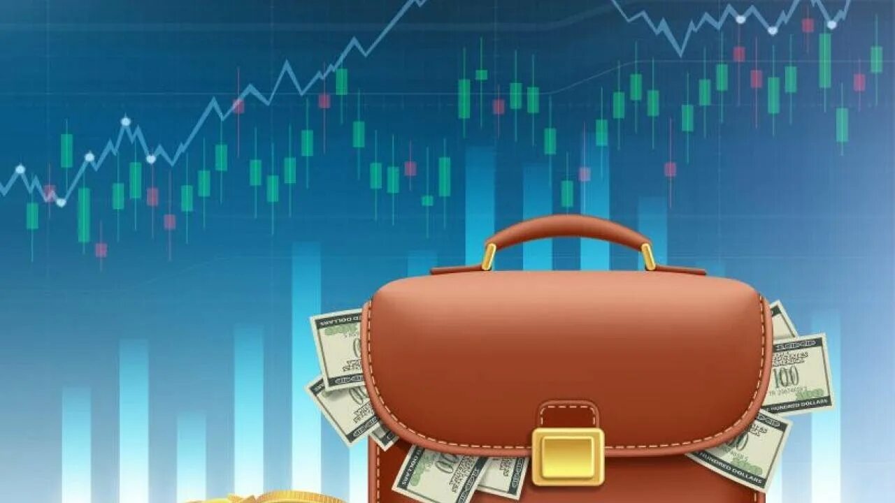 Пофель. Биржевой портфель. Портфель инвестора. Бизнесмен с портфелем. Инвестиционный портфель.