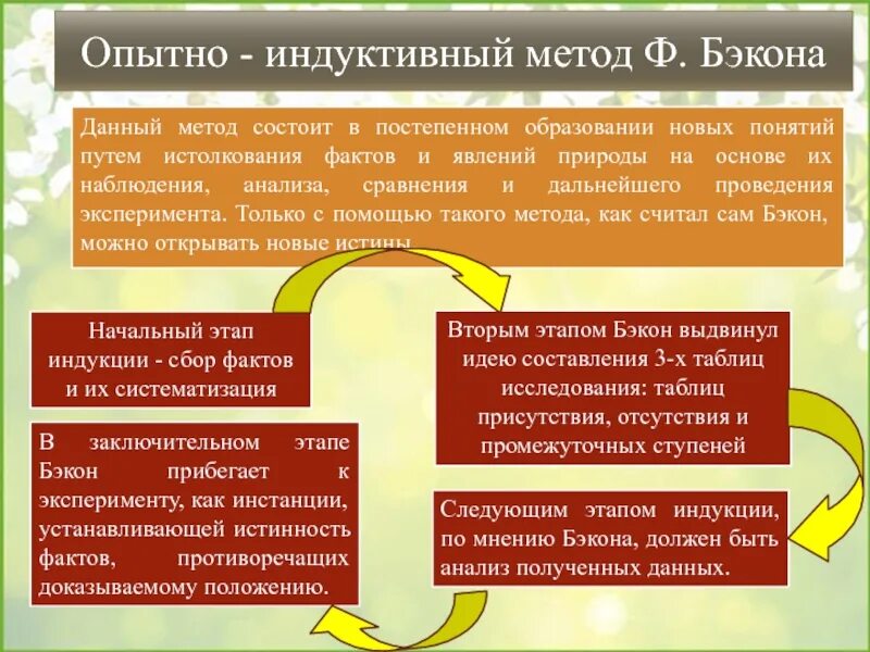 Ф бэкон методы познания. Опытно индуктивный метод. Опытно индуктивный метод Бэкона. Метод ф Бэкона. Индуктивный метод Фрэнсиса Бэкона.