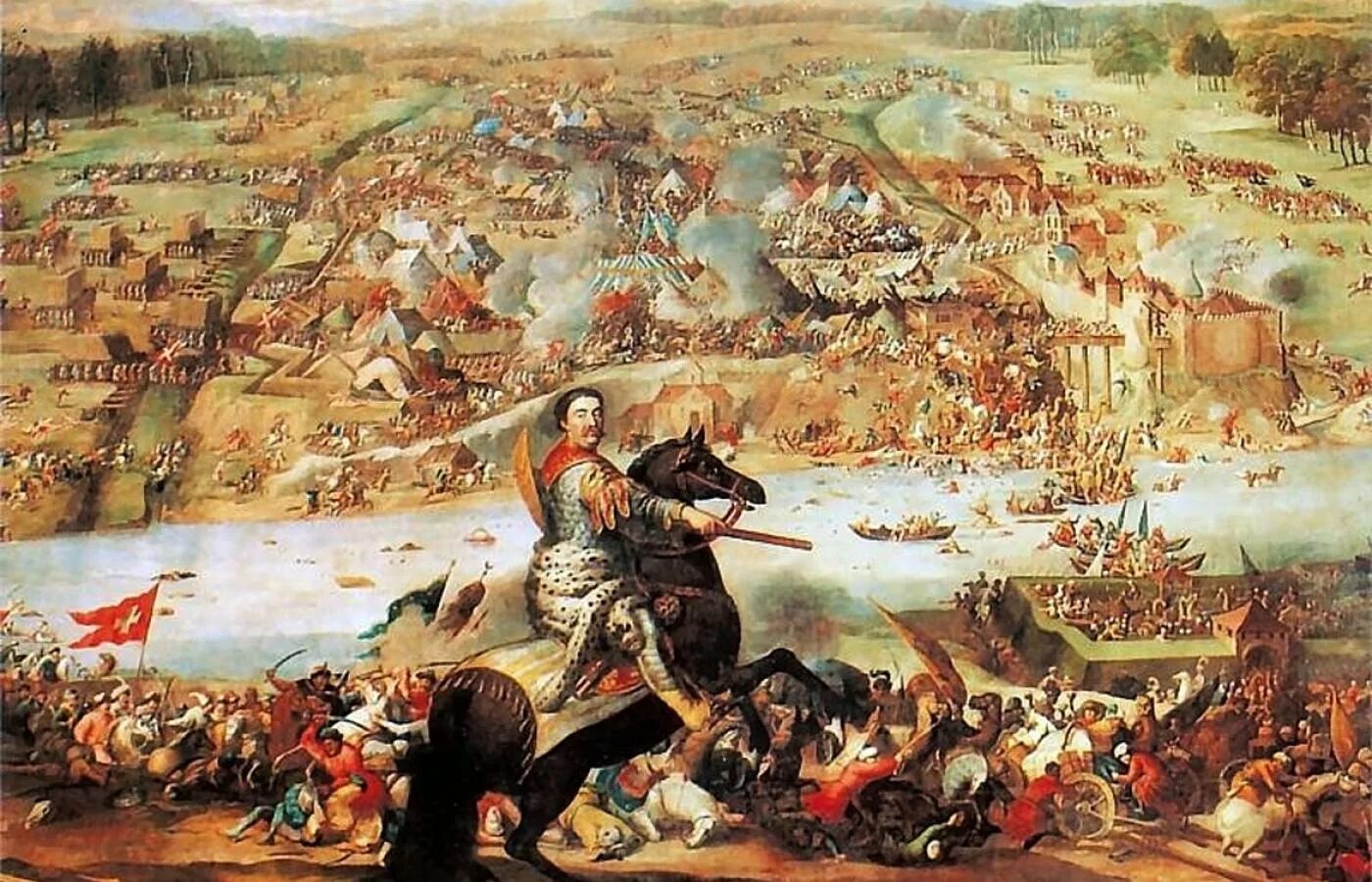 Хотинская битва 1621. Битва под Хотином 1673.