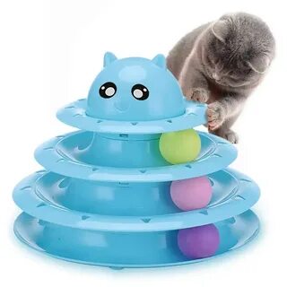 Игрушки для кошек с шариком