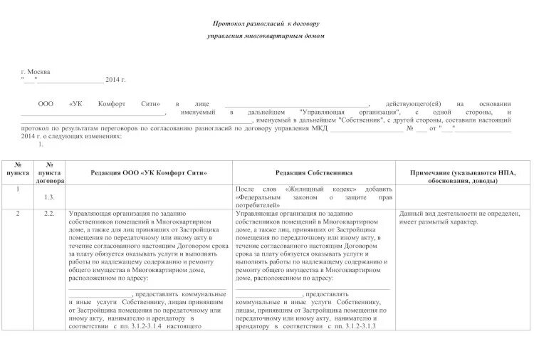 Как правильно заполнить протокол разногласий к договору образец. Структура протокола разногласий. Пример протокола разногласий к договору. Как согласовать протокол разногласий к договору.