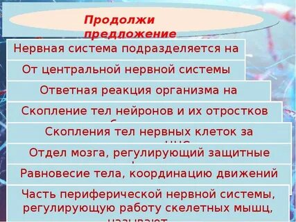 Тема нервно