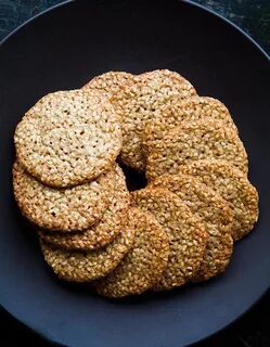 Кунжутное печенье