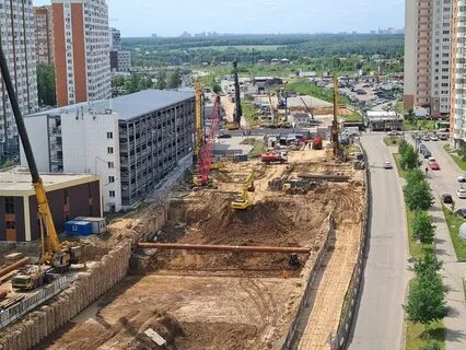 Дорога через видное