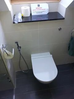 Унитаз инсталляция с душем