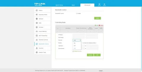 Tp link интерфейс