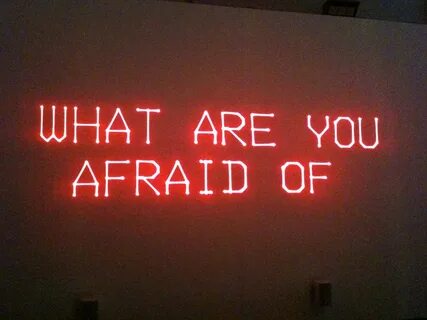 But i m afraid