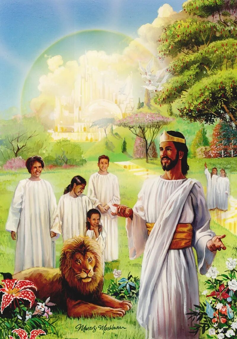 Иисус Христос царство небесное. Господь Иисус Христос небесное царство. Царство небесное! Небесах в раю! ￼￼￼￼. Иллюстрации свидетелей Иеговы царство Бога. Сколько живут боги