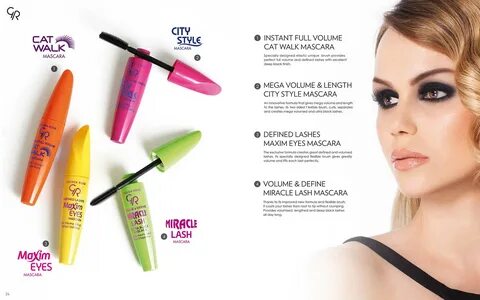Mascara cat eyes